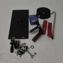 Spare Tire Carrier for Roof Racks,Universal Spare Tire Mount for Roof Racks,Heavy-Duty Carrier Fits Tires Up to 35" Includes Lock for Security