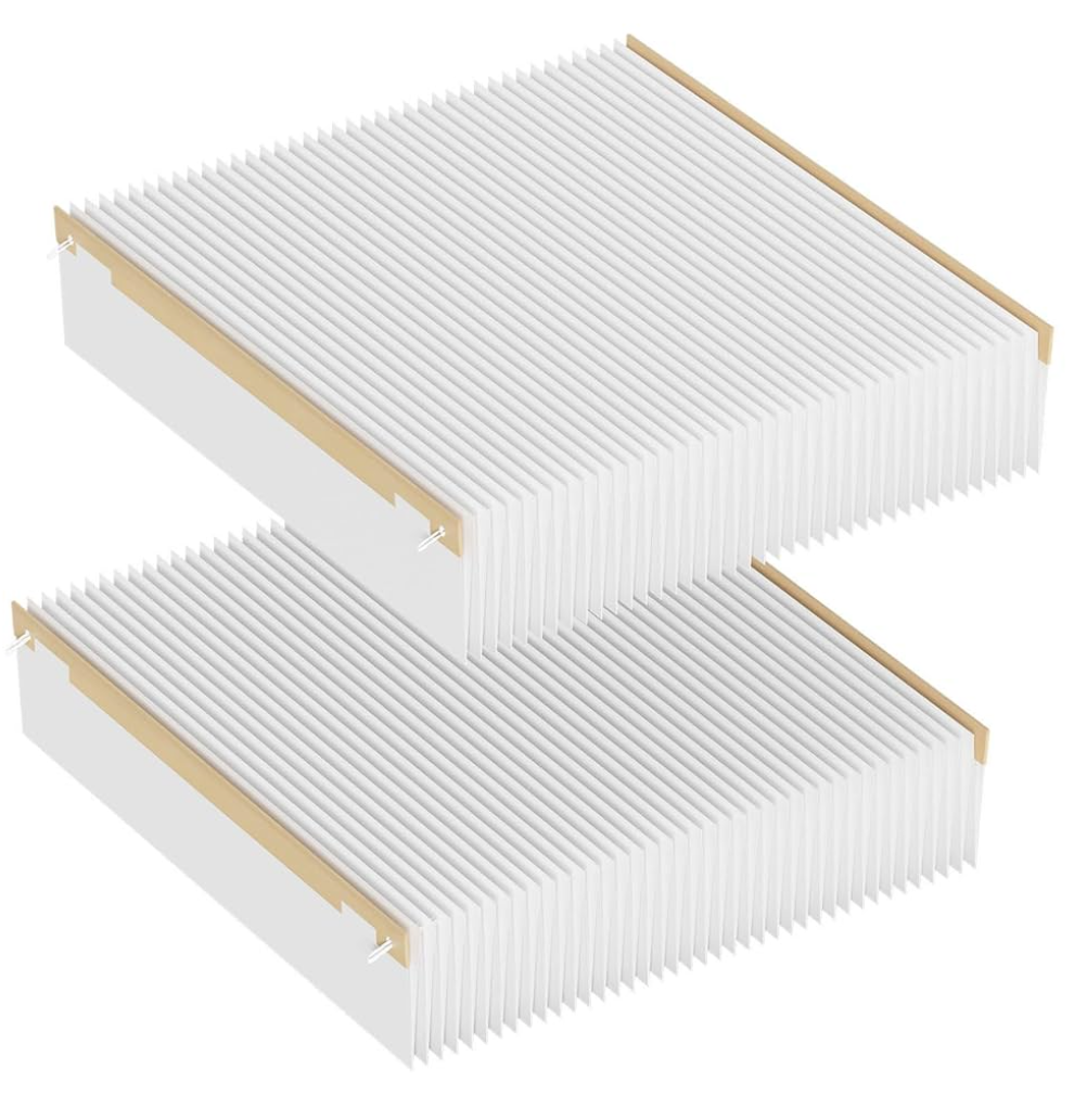 201 Replacement Filter MERV 13 Compatible with Aprilaire 2200, 2250, Space Gard 2200 Whole House Air Cleaner Purifiers and Lennox PMAC-20C (Lennox X0445), MERV-13 Air Filter, 2-Pack