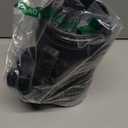 Under Armour Half Gallon Water Bottle Insulated, 64oz Insulated Water Bottle with Handle, Fence Hook, Leak Resistant, for Baseball, Football & More, Black/Black