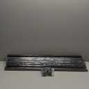 25 Pack 36" x3/4" Black Aluminum Deck Balusters  Square Spindles for Wood & Composite Decks, Railings, Stairs & Porches - Black