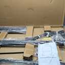 TSJ OFFICE Large Rolling Whiteboard - Dry Erase Magnetic 48 x 32 Inches White Board Height Adjust Double Sides Mobile Portable Easel on Wheels, Dry Erase Board with Stand for Office, Home & Classroom (Black)