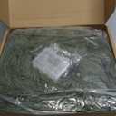 6FT Christmas Garland PARTY JOY Pine Garland with 9.8FT LED String Lights, Greenery Plant for Christmas Decorations Table Mantle Background Wall Room Outdoor Indoor Winter Decoration