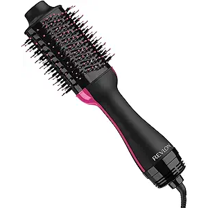 REVLON One Step Volumizer PLUS Hair Dryer and Styler | More Volume, Less Damage, and More Styling Control for Easy and Fast Salon-Style Blowouts, Plus Travel Friendly (Black)