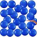 Yinder 24 Pieces Inflatable Beach Ball 6 Inches Pool Floating Ball Under the Sea Party Decorations Bubble Ocean Summer Pool Toys Party Supplies(Blue)