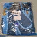 Kuoser Dog Recovery Suit, Female/Male Post-Surgery Anti-Licking Pet Surgical Suit, Blue, Medium, Cotton and Spandex Blend, Medium