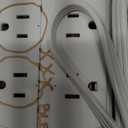 Smart Power Strip, Yozisital Surge Protector with 6 Smart Outlets and 4 USB Ports, 5FT Flat Plug Extension Cord for Home Office
