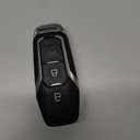 M3N-A2C31243800 Car Key Fob Shell 3 Button Remote Control Key Case Shell Keyless Entry Housing Replacement Black for Ford Explorer 2016-2017 Auto Replacement Parts