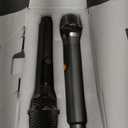 Karaoke Machine with 2 Wireless Microphones Portable Bluetooth Karaoke Machine for Adults Kids DSP Chip Karaoke Speaker with LED Lights Supports TWS TF Card USB AUX in