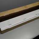 Lotus & Windoware Cordless, 2 Inch Faux Wood Blind, 34" Wide x 60" Long, Window Blinds, Blinds & Shades, Blinds for Indoor Windows, Embossed, Bright White
