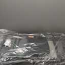 30" Tall Directors Chair with Side Table, 400LBS Bar Height Folding Camping Chair for Makeup Artists, Outdoor Events, Portable Foldable Chair with Cup Holder & footrest - Gray/Black