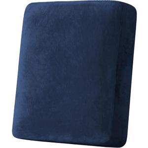 UPOUART 1Pack Elastic Couch Cushion Cover in Dark Blue for Sofa and Armchair Protection (3Ct)