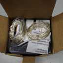 4-Pack Fairy Lights Battery Operated with Remote & Timer & 8 Modes, Waterproof 16 FT 50 LED String Lights Outdoor Indoor, Battery Twinkle Lights for Christmas Bedroom Centerpiece Dcor (Warm White)