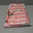 4 Pieces Santa Christmas Shower Curtain Set 72 x 72 in Winter Holiday Party Christmas Bathroom Curtain