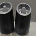 CIRCLE JOY Gravity Electric Salt and Pepper Grinder Set Automatic Salt and Pepper Grinder Set with LED Light, Battery Operated, Adjustable Coarseness, Large Capacity, for Home Kitchen BBQ