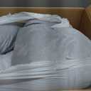 Pharmedoc Pregnancy Pillows, U-Shape Full Body Pillow -Removable Cover Jumbo Size - Gray - Pregnancy Pillows for Sleeping - Body Pillows for Adults, Maternity Pillow and Pregnancy Must Haves