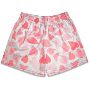 Mens Quick Dry Graphic Shorts Inner Drawstring Athletic Workout Short Deisgner Running Outdoor Casual with Pockets (X-Large, 06-love_white)