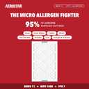 Aerostar Air Filter 16x25x5 MERV 11 AC Filter, HVAC, Furnace Filter, 1 Pack