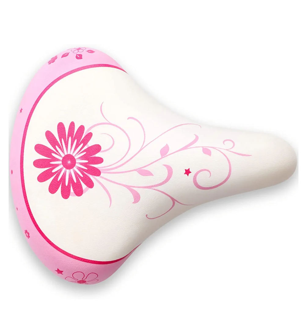 AVASTA Kids Bicycle Saddle for Girls & Boys Waterproof Wide Soft Bike Cushion Dual Shock Absorbing Fit for 12 14 16 18 20 or 20 22 24 26 inch Mountain Road Bike