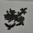 Crow Halloween Wall Decor 120 Pieces Halloween Wall Stickers Black Raven Decor Crow Window Clings Gothic Wall Decor Bird Stickers for Living Room