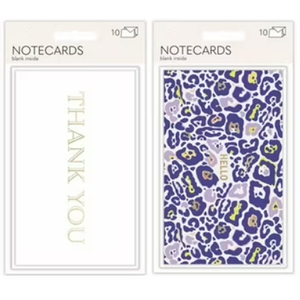 Notecards 5 Packs, 10 Counts Each 