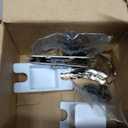 Front Door Lock Set Exterior Door Lock Set with Deadbolt, Single Cylinder Deadbolt Lock and Door Knob Set, Keyed Alike,Matte Black Door Knob and Deadbolt Set(1Pack Set)