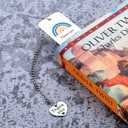 5 x Farewell Valentines Day Gifts for Coworkers, You Will Be Missed Compass Bookmark, Leaving Goodbye Going Away Gifts for Coworker Women Best Friends Her Manager Boss Teacher, Valentines for Coworkers