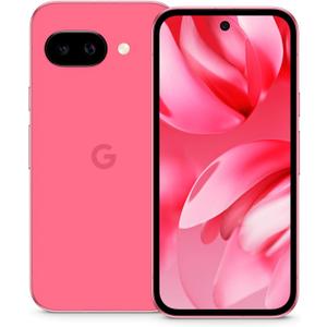 Google Pixel 9a with Gemini - Unlocked Android Smartphone with Incredible Camera and AI Photo Editing, All-Day Battery, and Powerful Security - Peony - 128 GB