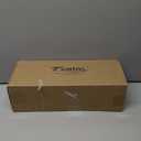 TONIAL1 Inch Double Curtain Rods for Windows 66 to 120 Inches, Heavy Duty Decorative Drapery Rod 32 to 144 Inches with Classic Cap Finial, Black