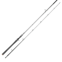 M1 Pike Baitcaster Rod for Big Game, Casting Rod with 30+24T Carbon Fiber, Heavy to Extra Heavy Power Fast Action Fishing Rod Seaguide RA Guides, Cork+EVA Handle, 2 Pieces Baitcasting Rod, 01-C-7'6"-XH-F-pikerod