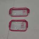 Clear Cosmetic Bags Makeup Bags Portable Waterproof TSA Approved Travel Toiletry Bags Organizer 2 Pack