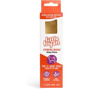 2 x Little Loyals Himalayan Recipe Cheese Dog Chews - 100% Natural, Long-Lasting Treats for Aggressive Chewers, Puppies & Bored Dogs | Odorless, Protein-Rich, Gluten & Lactose-Free (XL-Extra Large) (7.2 Ounce (Pack of 1))