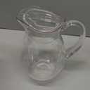 Amazing Abby - Bubbly - Plastic Pitcher (64 oz, 2 Quart), Clear Water Pitcher with Lid, Fridge Jug, BPA-Free, Shatter-Proof, Great for Iced Tea, Sangria, Lemonade, Juice, Milk, and More
