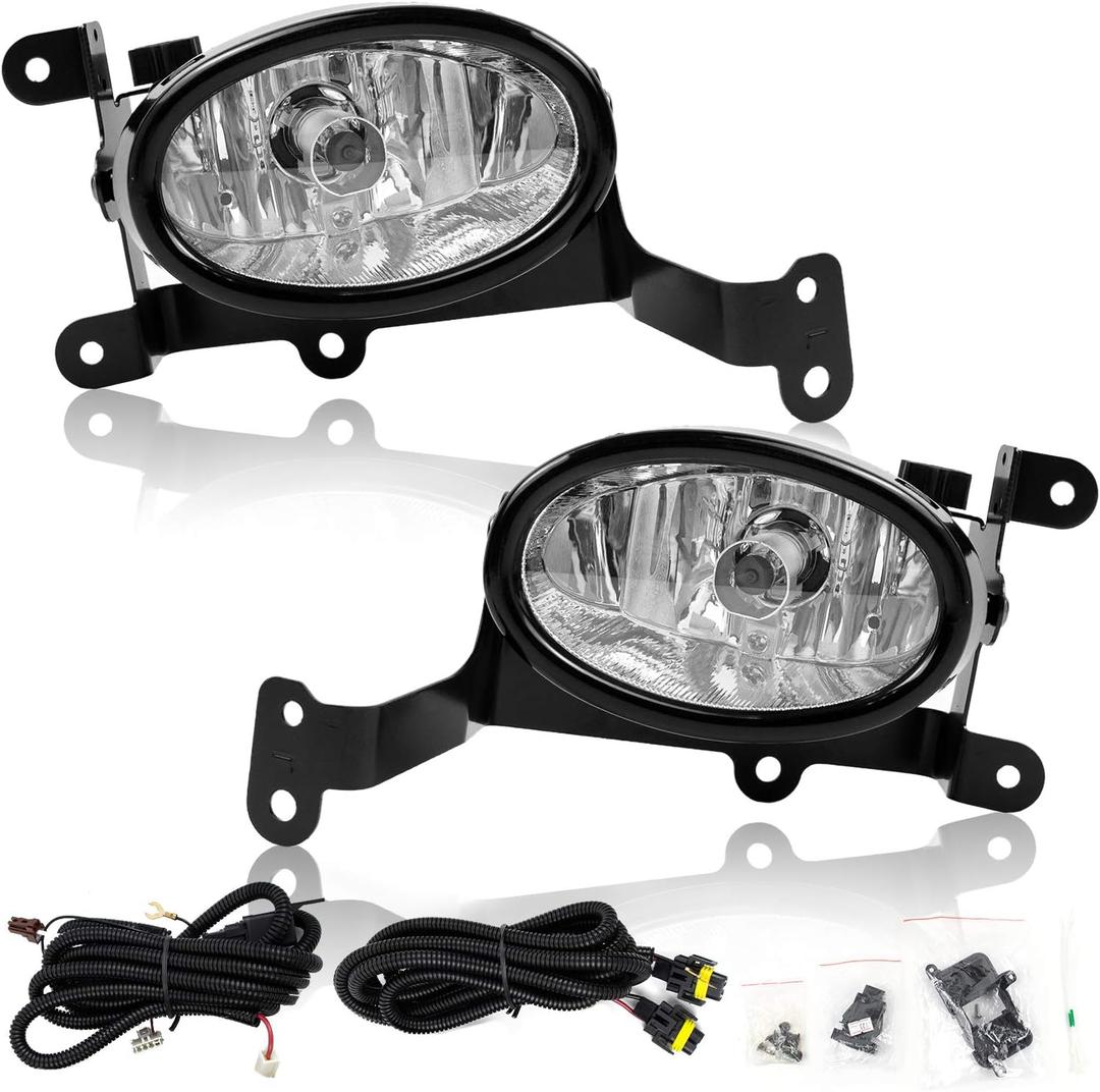 RP Remarkable Power, Fit For 2006 2007 2008 Civic Clear Fog Light Kit FL7039