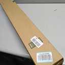 36 Inch Ceiling Fan Downrod with UL Wires, Matte Black, 1-Inch Diameter, Unthreaded