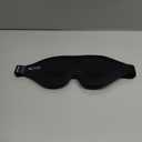MZOO Luxury Sleep Eye Mask for Side Sleeper Men Women, Zero Eye Pressure 3D Sleeping Mask, Light Blocking Patented Design Night Blindfold, Soft Eye Shade Cover for Travel, Black