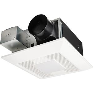 Panasonic FV-0511VFL1K WhisperFit DC Retrofit Ventilation Fan with Light, Dimmable and Adjustable Color Temperature Light, 50, 80 or 110 CFM