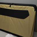 Amazon Basics Folding Soft Crate for Cat, Dog, Rabbit, Portable and Collapsible, 36 Inch, Tan, L 36" x 24" x 24"