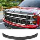 Hood Deflector Compatible with 2014-2015 Chevy Silverado 1500 Hood Protector TPE Shield Replacement for 2014-2015 Chevy Silverado 1500 Accessories