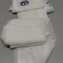 NICETOWN Sheer Curtains for Bedroom Windows 84 inch Length, Grommet Casual Voile Sheer with Light Filter Window Treatments for Nursery/Living Room, Beige, Set of 2, 54" Wide