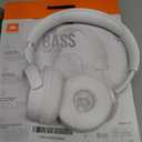 JBL Tune 520BT - Wireless On-Ear Headphones, Up to 57H Battery Life and Speed Charge, Lightweight, Comfortable and Foldable Design, Hands-Free Calls with Voice Aware (White)