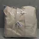 HiCaptain Dog Crate Cover 54.0" L x 37.0" W x 45.0" H with Breathable Mesh, Durable Heavy Duty Kennel Cover, Dual Zippered Panels, Windproof Waterproof UV-Resistant(Beige)