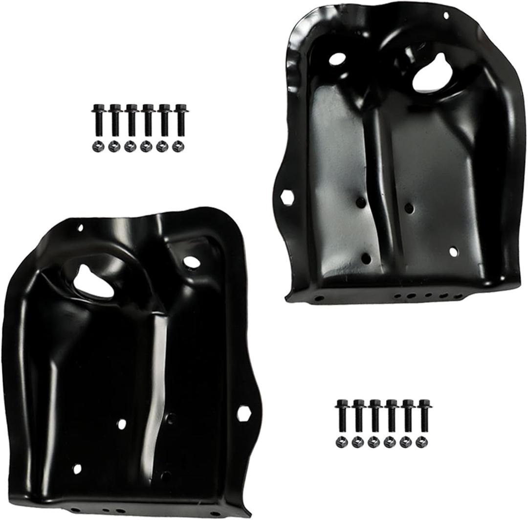 munirater 2-Pack Front Coil Spring Tower Shock Mount Right & Left Set Replacement for 1980-96 F150 F100 Bronco