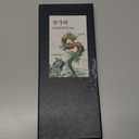 Hagary Dragon Chopsticks Metal Reusable Designed In Korea Japanese Style Stainless Steel 316 18/10 Non-Slip Dishwasher Safe Laser Etched (Blue - 2 Pairs)