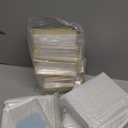 Frames 6 Pack, 20mm Thicker Frameless Clear Picture Frames, Double Sided Magnetic Picture Frames, Free Standing Desktop Display