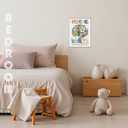 AgriFusion Tech Mental Health Matters Wall Art 12x16 Inches, Floral Inspirational Canvas Print, Therapy Office Decor & Self-Care Gift for Women