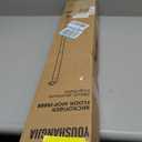 Microfiber Wet Mops 24 in Heavy Duty Flat Floor Mop Adjustable Handle with 4 Washable Mop Clothes