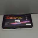 Dreamcolor Acrylic Interior Car LED Strip Lights, 18 in 1 Ambient Lighting Kit with Wireless APP, Dynamic Chasing Music Sync Fiber Optic Lights with DIY Mode, Car Inside Lighting Accessories