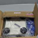 ScitoLAB 150W Lab Dental Vibrator, 6.9 x 6.9 Inch Square Shaker Oscillator Gypsum with 6 Pcs Model Base, Vibrating Table for Gypsum, Pouring Models, Resin Casting, 110V