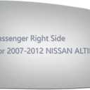 JZSUPER Side Mirror Glass fit for Nissan Altima 2007 2008 2009 2010 2011 2012 Passenger Right Side RH Convex, Including Adhesive