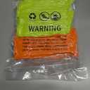 2 x Women's Neon Scrunch Crew Socks 80s 90s Retro 3-Pack Cotton Stacked Boot Calf Cozy Ribbed Slouchy Socks Size 5-10 (2-neon Green/1-neon Orange)